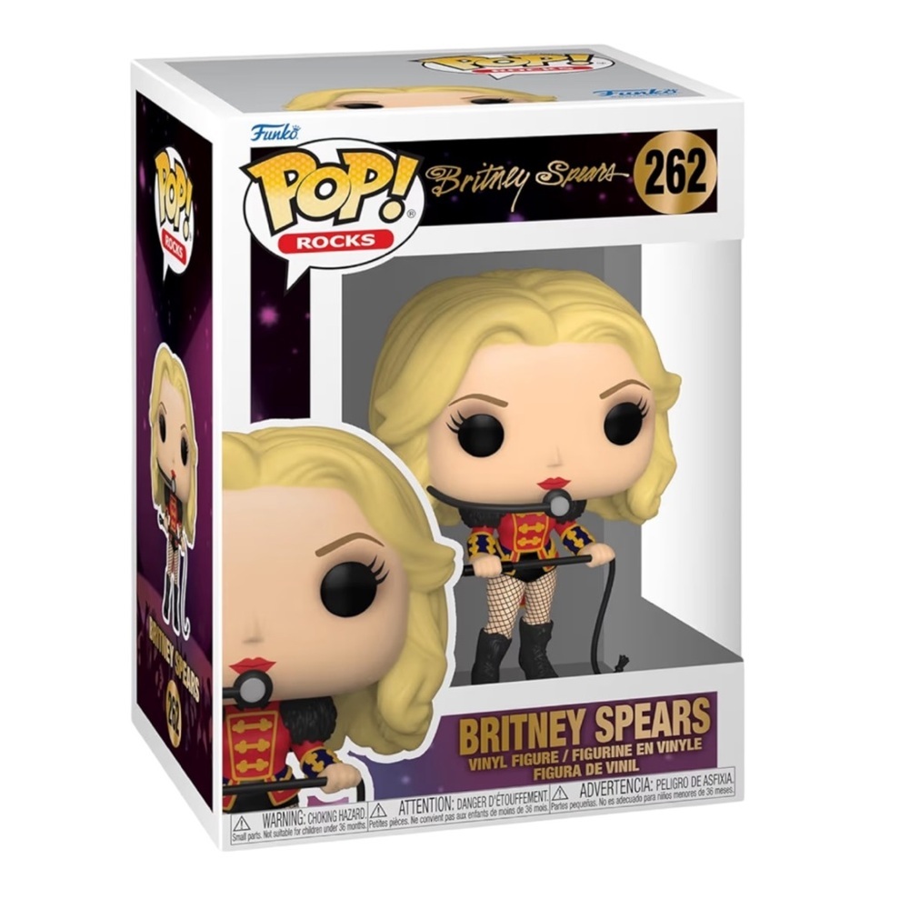 Funko Pop! Rocks: Britney Spears - Circus with Chase figure 262 new in box